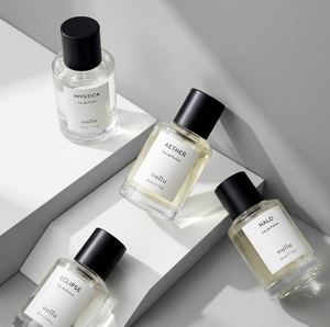 Sophisticated Matte Black Labels, Custom Waterproof Stickers for Luxury <strong>Cosmetic</strong> &amp; Perfume Bottles - Product Image 3