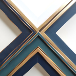 3061 Series <b>Plastic</b> Picture <b>Frame</b> Strip Gold Rectangle Modern Minimalist Chinese Style <b>Frame</b> Line for Wall Art Decor - Product Image 1