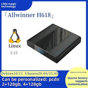 Boîtier <span class=keywords><strong>TV</strong></span> Linux RK3528 Quad Core 2 Go de RAM Résolution 4K WiFi double bande 802.11n Ethernet 100 Mbps RTC en option Debian - Product Image 2