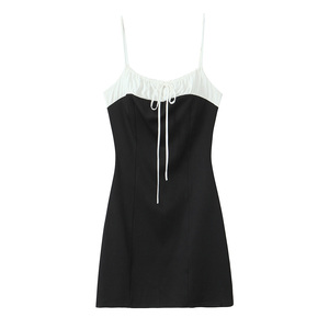 Mini Black Dress - Black Slip Mini Dress - Sleeveless V-Neck Mini Black Dress - Black Slip Mini Dress - Sleeveless V-Neck