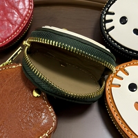 Étui pour casque en cuir de vachette épaissi, motif chat mignon KT, thème cœur pour filles, de haute qualité, parfait comme cadeau