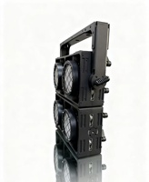 Projecteur COB extérieur étanche RGBWA 5-en-1 à 2 yeux 350 W pour public