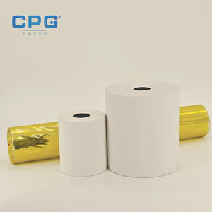 Papel Térmico Personalizado sin Fenol de 210 mm x 50 m y 55 g/m² para Recibos de Fax, Papel Sensible al Calor para Telecomunicaciones Comerciales - Product Image 1