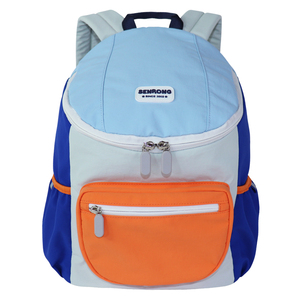 Custom Color Block <b>Backpack</b> Factory – High Quality Contrast Color Unisex Schoolbag for Teenage Students, Wholesale Trendy Daypac - Product Image 1