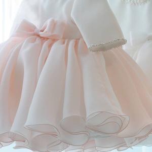 Vestido de princesa de manga larga para niñas, falda tutú de niña de las flores de nuevo cumpleaños, traje de actuación de <span class=keywords><strong>piano</strong></span> <span class=keywords><strong>y</strong></span> violín - Product Image 3
