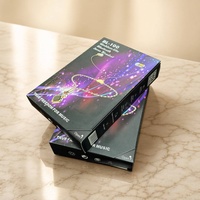 Boîte d'emballage personnalisée pour écouteurs avec fermeture magnétique, fenêtre en PET écologique, boîte cadeau pliable en carton pour écouteurs Bluetooth, cadeaux