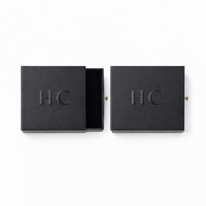 Caja de Cartón Rígido con Anillo Deslizante para Joyería, Fabricante Mayorista, Logotipo Personalizado, Proveedor a Granel, Directo de Fábrica, Global - Product Image 1