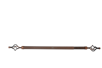 Tringle à Rideaux Métallique Extensible Simple et Double, Diamètre 25/28mm, 2m 3m, Réglable, en Boîte PVC – Offre Spéciale