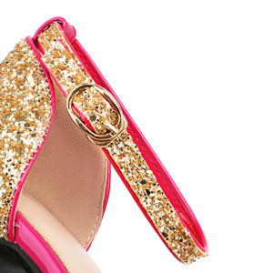 2025 nuove décolleté da 15.5cm <span class=keywords><strong>con</strong></span> <span class=keywords><strong>tacco</strong></span> Ultra alto di lusso in pelle verniciata fucsia cinturino <span class=keywords><strong>con</strong></span> fibbia a punta <span class=keywords><strong>scarpe</strong></span> da festa certificate CE ROHS - Product Image 3