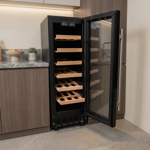Enfriador de Vino de Temperatura Constante con Compresor, Refrigeración, Nevera Pequeña para Vino de Uso Doméstico en Sala de Estar - Product Image 1