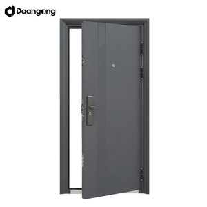 Portes en acier de sécurité pour la maison, <span class=keywords><strong>porte</strong></span> d'entrée antivol avec système de verrouillage multipoints - Product Image 1