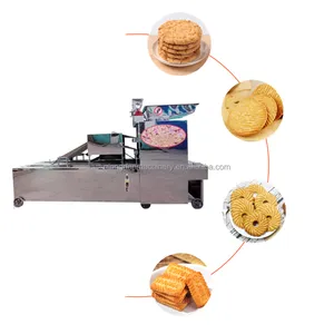 Automatic Small Biscuit Cookie Forming Maker Industrial Rotary Cookie Biscuit Making Machine