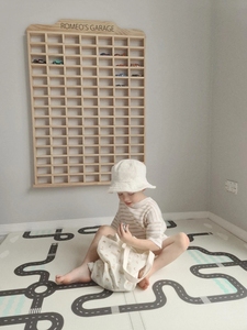 Madera de pino macizo <span class=keywords><strong>para</strong></span> niños, montaje en pared, decoración del hogar, modelo de juguete, estante de coche <span class=keywords><strong>para</strong></span> coche de exhibición - Product Image 5