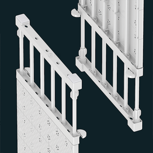 キッチンクローゼット雑貨層状省スペースラックキッチンシェルフ折りたたみ式食器収納ラックキッチンに適しています - Product Image 3