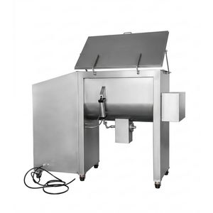 Mezcladora Horizontal de Tornillo de Acero Inoxidable Automática de Alta Eficiencia con Bomba para Mezclar Alimentos Secos y Especias en Polvo - Product Image 1