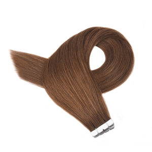 Extensions de mini ruban à double tirage de cheveux humains Remy chinois luxueux avec texture droite pour un style sans couture - Product Image 2