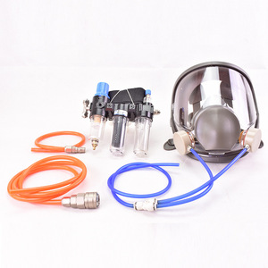 Industrielles Sprühen 6800 Mehrzweck-Vollgesichts-Anti-Gas-wieder verwendbare 3-Lagen-Atemschutzmaske aus wasch barem Gummi - Product Image 6