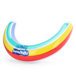 Flotador Inflable Semicircular SwimBoBo para Niños, para Piscina o Parque Acuático, con Diseño de Estrellas y Material de PVC Ecológico - Product Image 3