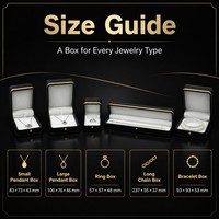 Großhandel Fabrik Schmuckbox Schwarze Leder-Schmuckreisebox mit Individuellem Logo für Ring Armband Anhänger Verpackung