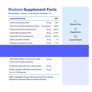 Capsules de Restauration de Haute Qualité avec DHM+ L-Cystéine pour la <span class=keywords><strong>Santé</strong></span> Intestinale – Complément Alimentaire Revitalisant - Product Image 4