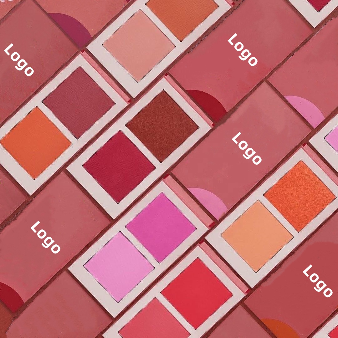 Частная марка Blushed Duo Румяна для лица Румяна персиковый крем макияж румяна палитра контур для щек Румяна Косметика Румяна