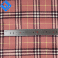 Hochwertiger Garngefärbter Gestrickter 200gsm 100% Woll-Tartan-Stoff Atmungsaktiv Kleine Mindestbestellmenge für Autopolsterung & Heimdekoration