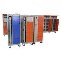 RFID personnalisé avec NFC serrure électronique à empreinte digitale système de casier intelligent armoire de charge de station d'échange de batterie extérieure de type carte