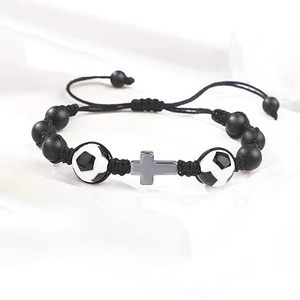 Futbol basketbol beyzbol voleybol futbol spor parti için oğlu torun yeğeni antrenör hediyeler için bilezikler oyunculardan yanadır - Product Image 1