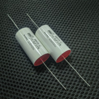 Condensateur axial à film audiophile Bevenbi 1.5uF 2.2uF 4.7uF 8.2uF 3.3uF 400V 250V pour réseaux de crossover d'enceintes Hi-Fi
