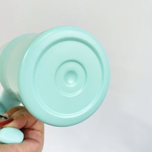 Vaso Térmico de Viaje de 20oz con Asa, Aislamiento al Vacío, Color Macaron, para Niños, Estudiantes y Bebés, Personalizable por Sublimación - Product Image 4