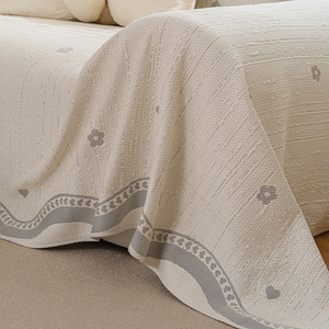 Cool Bean <b>Sofa</b> <b>Cover</b> Full Coverage Ice Silk Summer Living Room <b>Sofa</b> Blanket 145-185CM Modular <b>Sofa</b> Print Pattern - Product Image 4