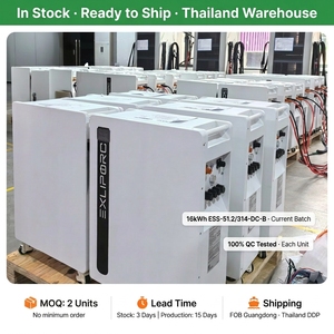 EXLIPORC IP65 Outdoor Waterproof 16kWh LiFePO4 <b>Battery</b> 51.2V 314Ah Grade A Cells Home Solar Energy Storage System - Product Image 6