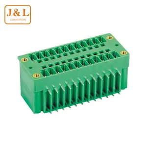 3.81mm Double-layer Plug-out Male PCB Wiring Terminal Block Terminals with Side Screw