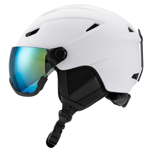 Casque de ski blanc léger avec verres intégrés Casque de snowboard certifié CE/CPSC - Product Image 2