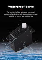 Mini servo léger sans noyau en plastique CYS-S3019 20g 2,5/3kg pour bateaux et voitures RC