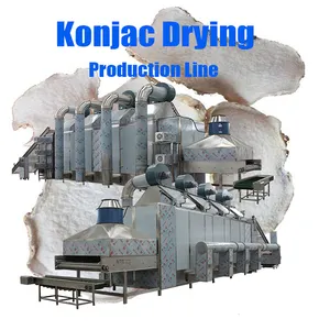 Konjac-máquina de procesamiento de polvo de glucomanano, 1000 kg