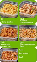 hot selling outdoor travel food spicy hot pot rice instant self heating food Instant self heating rice