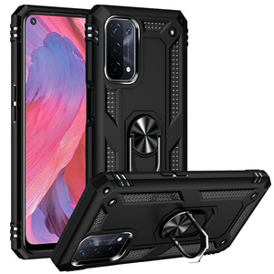 Ruota custodie per telefoni Ultra sottili ad adsorbimento magnetico con supporto ad anello a 360 gradi per <span class=keywords><strong>Oppo</strong></span> A54 5G <span class=keywords><strong>Cover</strong></span> per armatura - Product Image 1