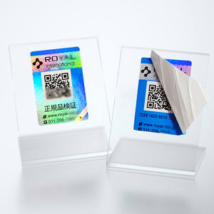 ロゴロゴホログラムステッカーロール改ざん防止シリアル番号セキュリティホログラフィックラベルステッカー - Product Image 5