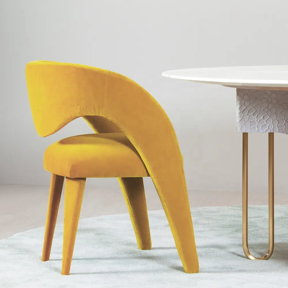 RICH Luxury-muebles de diseño escandinavo para Hotel, sillón de comedor moderno, silla de elefante abstracta, nueva tendencia