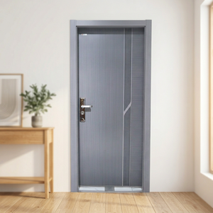 Portes intérieures coulissantes en alliage d'aluminium de style chinois traditionnel, étanches, coupe-vent, antivol, sécurisées pour chambre à coucher - Product Image 6