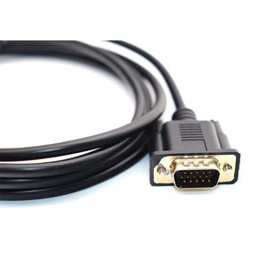 Bán Buôn Cung Cấp Màu Xám Cổ Braid HDTV Cho HDMI <span class=keywords><strong>VGA</strong></span> Chuyển Đổi Adapter 1920*1080P Cho HDMI <span class=keywords><strong>VGA</strong></span> Cable 0.5M 1M 10M Xoắn Cặp Màn Hình - Product Image 5