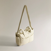 Großhandel Baumwolle Kinderwagen-Organizer-Tasche Gestreifter Windel-Caddy mit Schultergurt Mehrfach-Taschen Mama-Aufbewahrungstasche