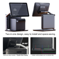 Nouvel Arrivage Vente en Gros Usine Système de Caisse Tactile 10,1 Pouces Design Moderne pour Comptoir d'Aéroport
