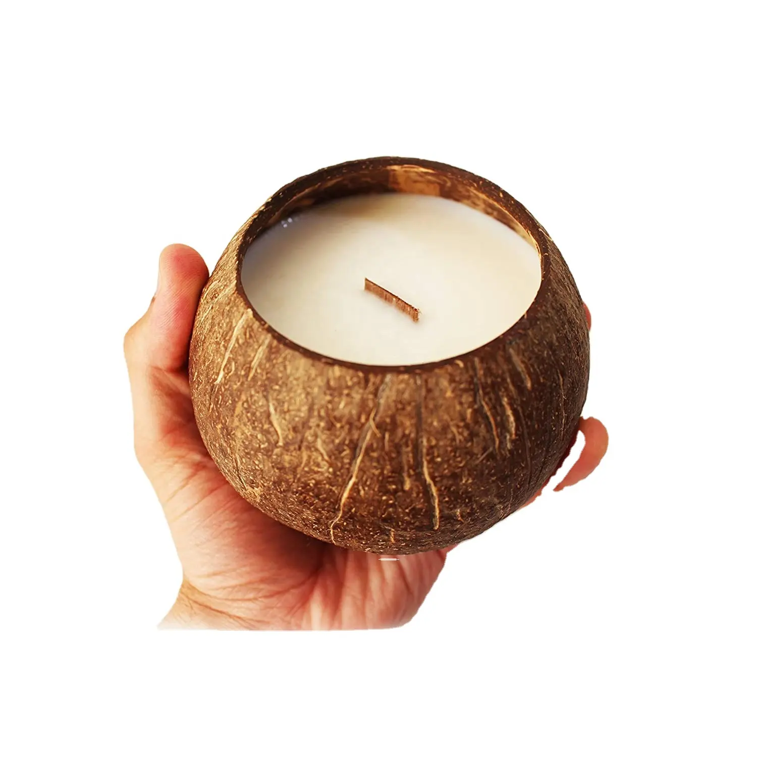 공장 사용자 정의 천연 코코넛 왁스 촛불 Chtristmas