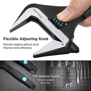 Customizable Cheap <b>Large</b> Opening Multi-functional <b>Spanner</b> with Chrome-vanadium Steel Adjustable Wrench - Product Image 4
