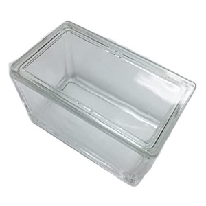 Glass <b>Plastic</b> <b>Slides</b> Staining Jars 60pcs Laboratory Storage Container With Lid For Microscope <b>Slide</b> Preservation - Product Image 3