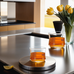 <span class=keywords><strong>CHAPLIN</strong></span> Nouvelle Tasse Empilable en Verre Borosilicate 60ml – Classique, pour Whisky, Bière, Café, Thé, Lait – Faite à la Main, Compatible Lave-Vaisselle - Product Image 3