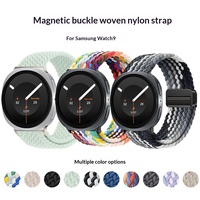 Bracelet en nylon magnétique à haute élasticité pour Samsung Galaxy Watch 9 / 8 / 8 Classic