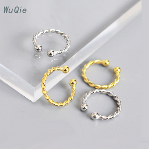 Wuqie 2020 Semplici Orecchini Set No Piercing Dell'orecchio Dell'involucro <span class=keywords><strong>Gioielli</strong></span> In Argento Placcato Oro Del Polsino Dell'orecchio - Product Image 2
